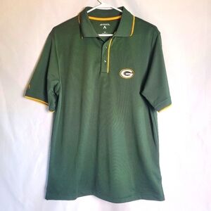 NFL GREENBAY PACKER Men's Polo Antigua NFL Team Apparel Size M